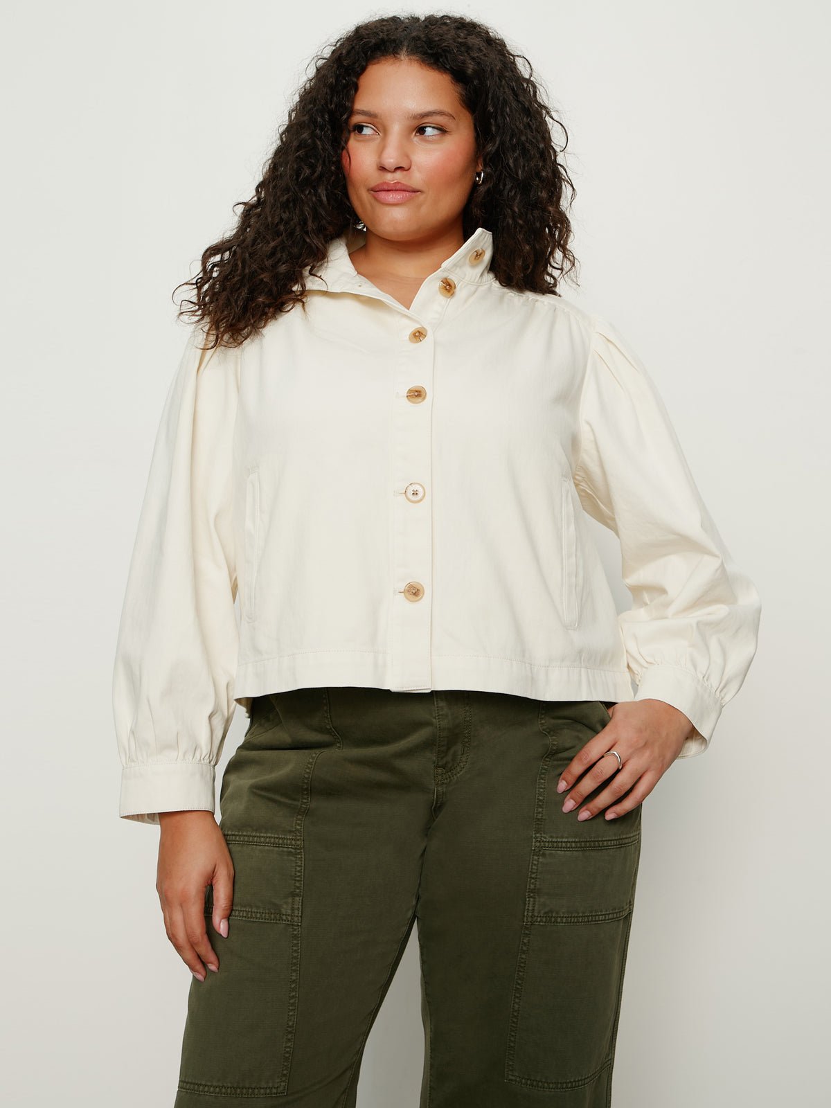 Charlotte Twill Jacket Collagen Extended Sizing - Image 2