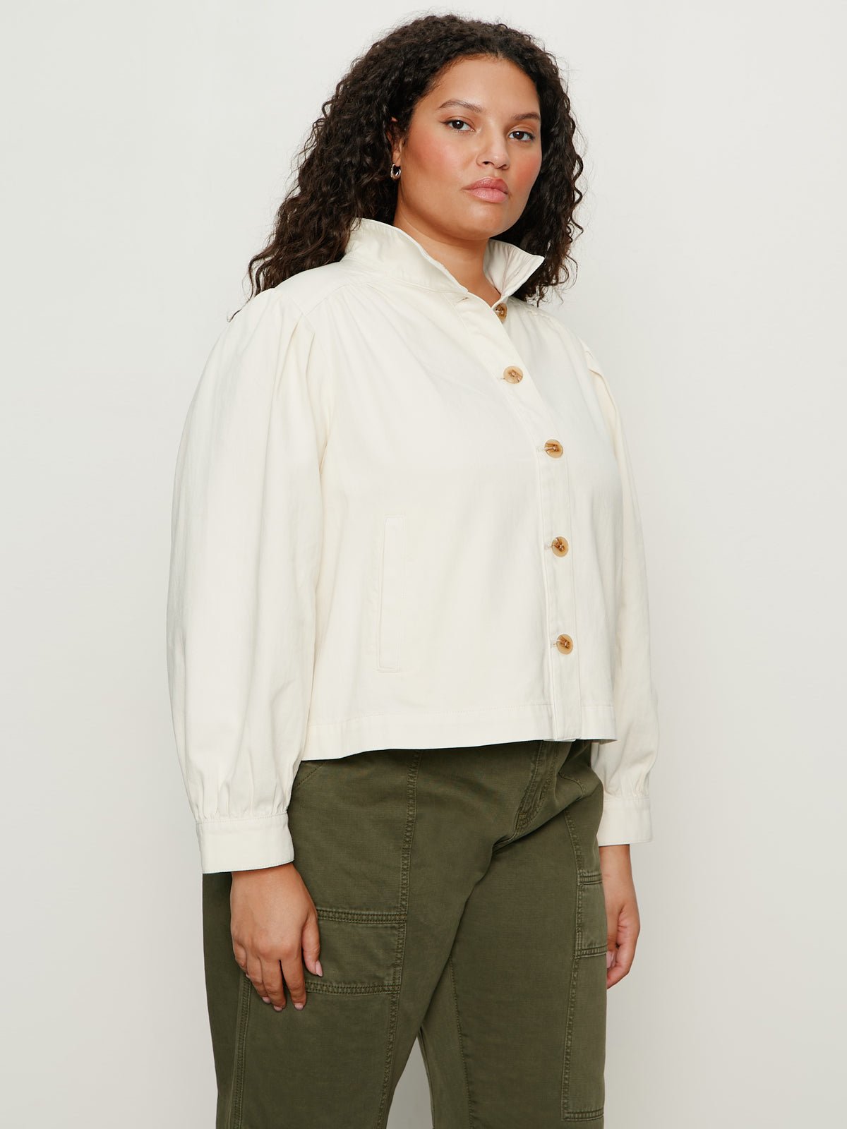 Charlotte Twill Jacket Collagen Extended Sizing - Image 4