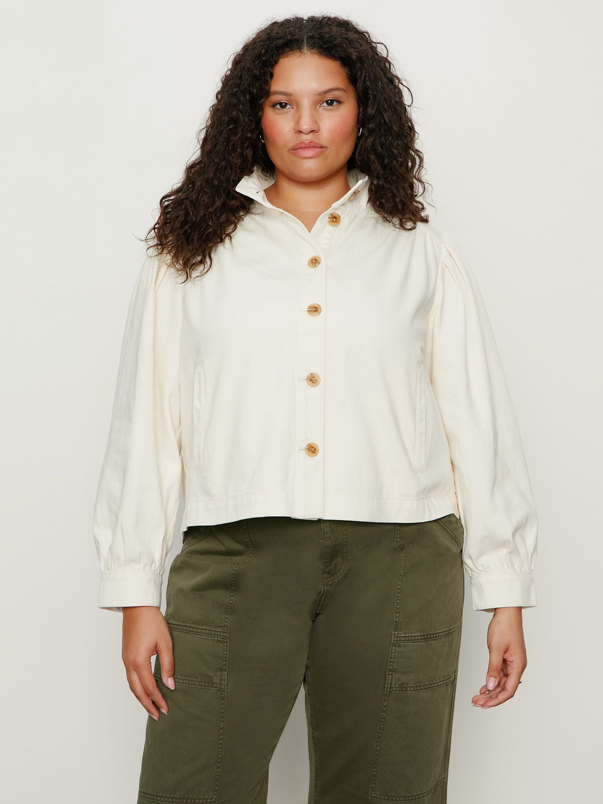 Charlotte Twill Jacket Collagen Extended Sizing - Image 3