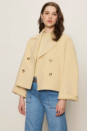 Karlie Wool Jacket Buttercream