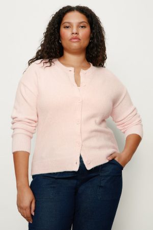 Must-Have Cardi Pink Milk Extended Sizing