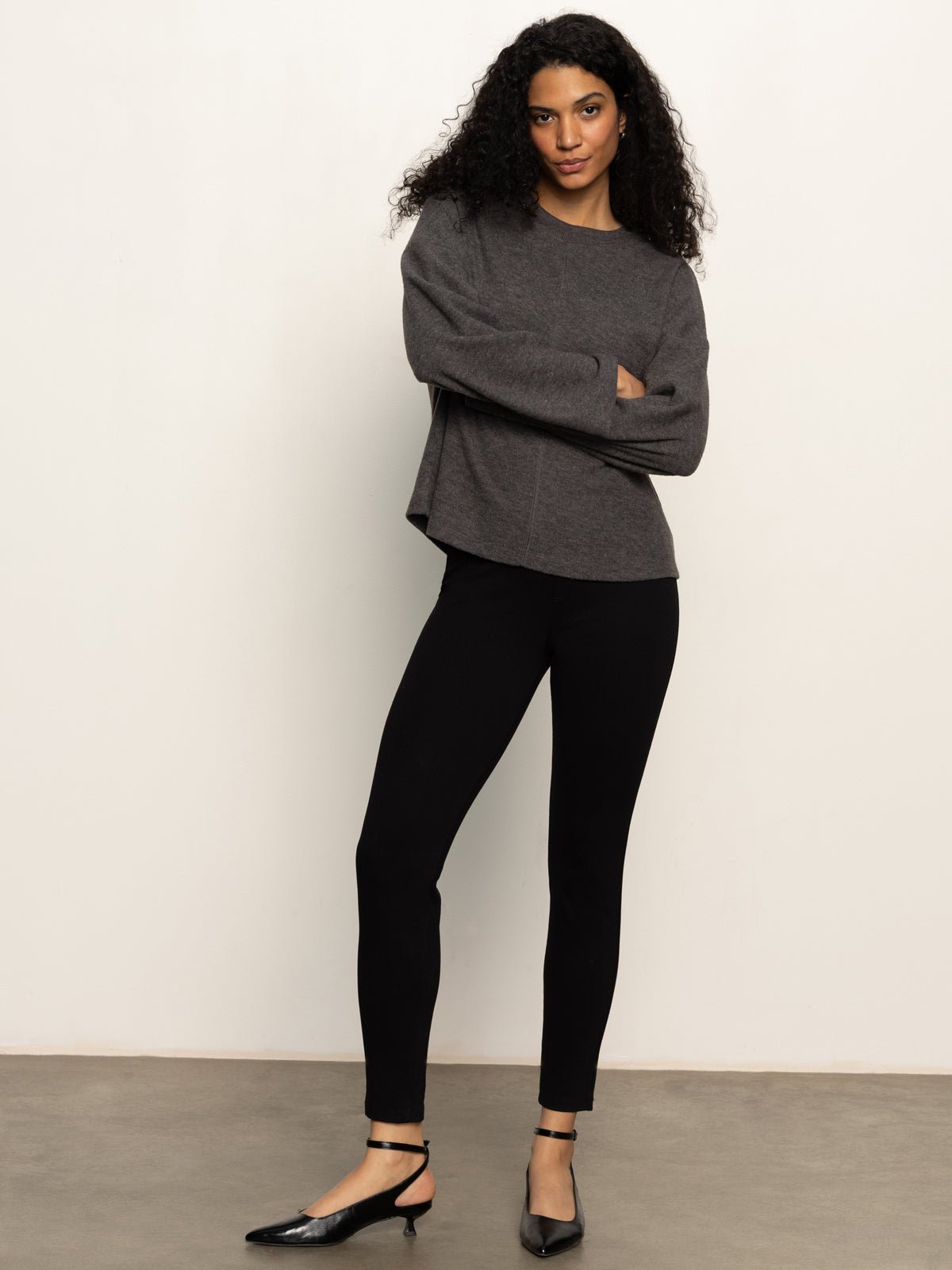 Runway Semi High Rise Legging Black - Image 6