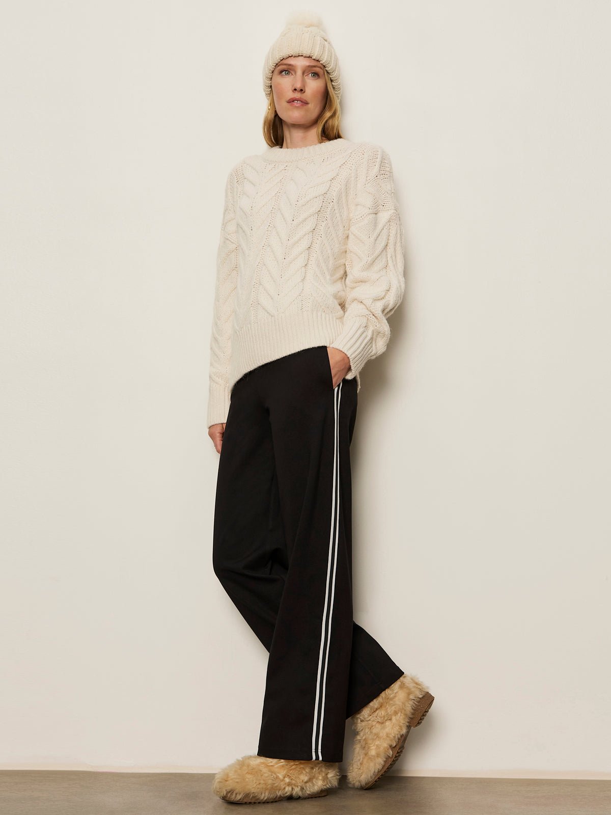 Snow Bunny Statement Sweater Chalk - Image 5