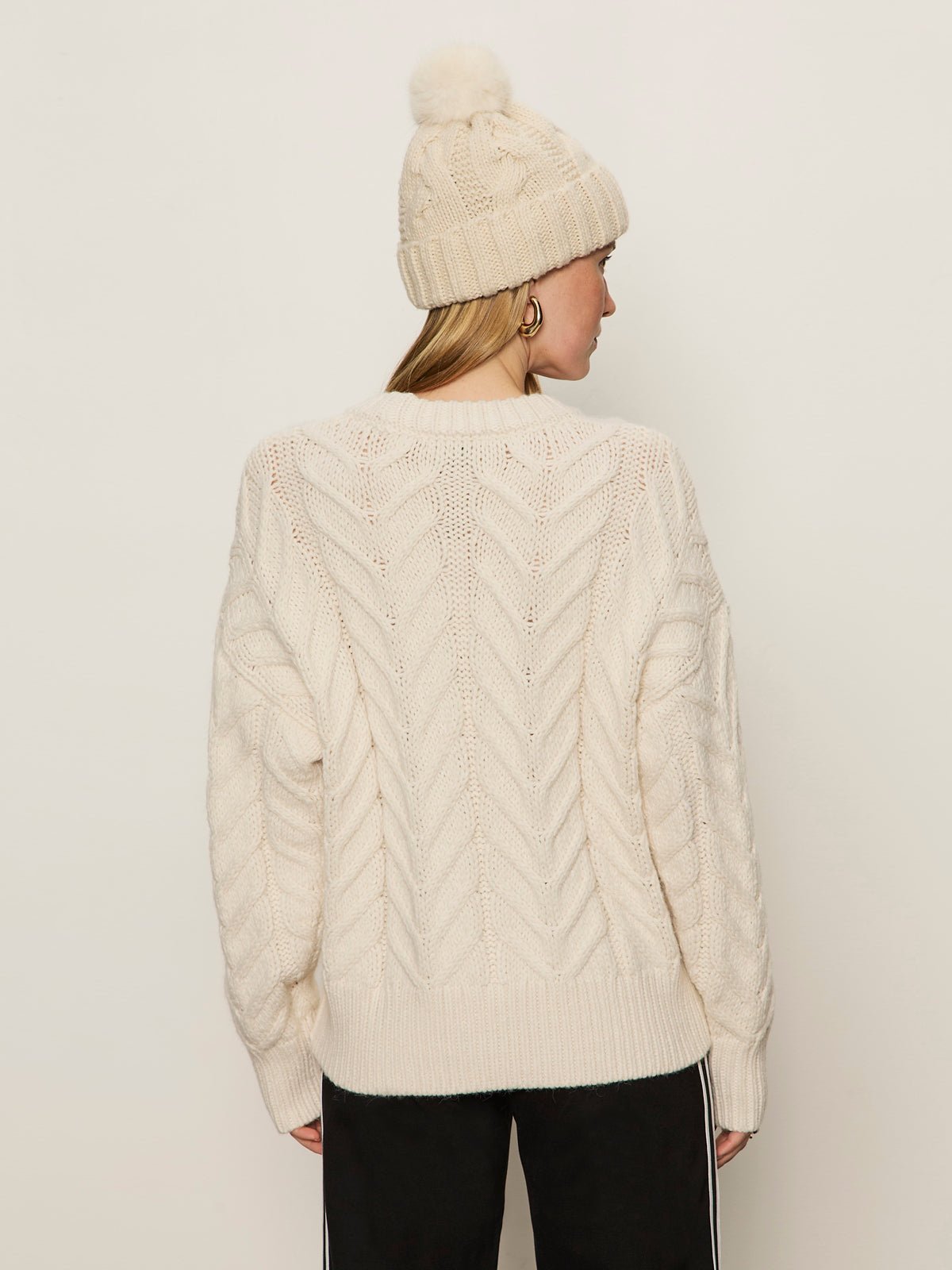 Snow Bunny Statement Sweater Chalk - Image 4