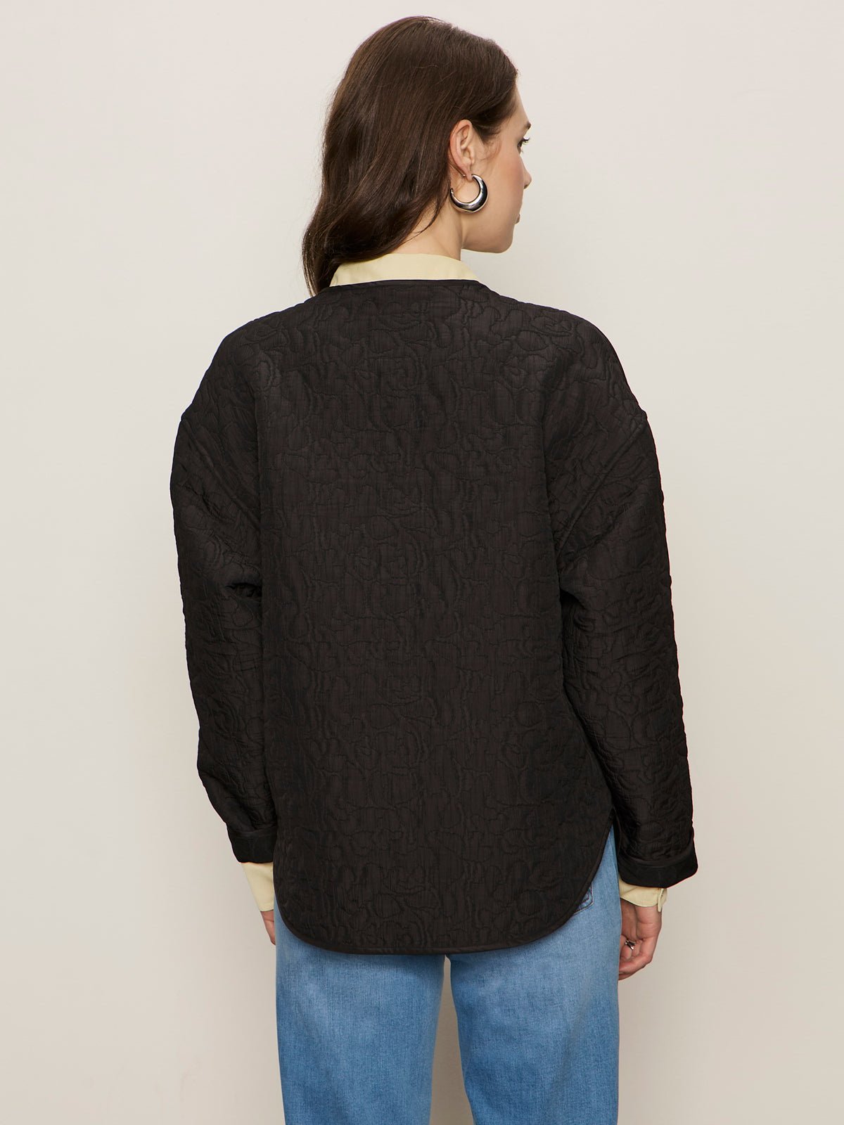 Transit Quilted Liner Jacket Black - Image 4